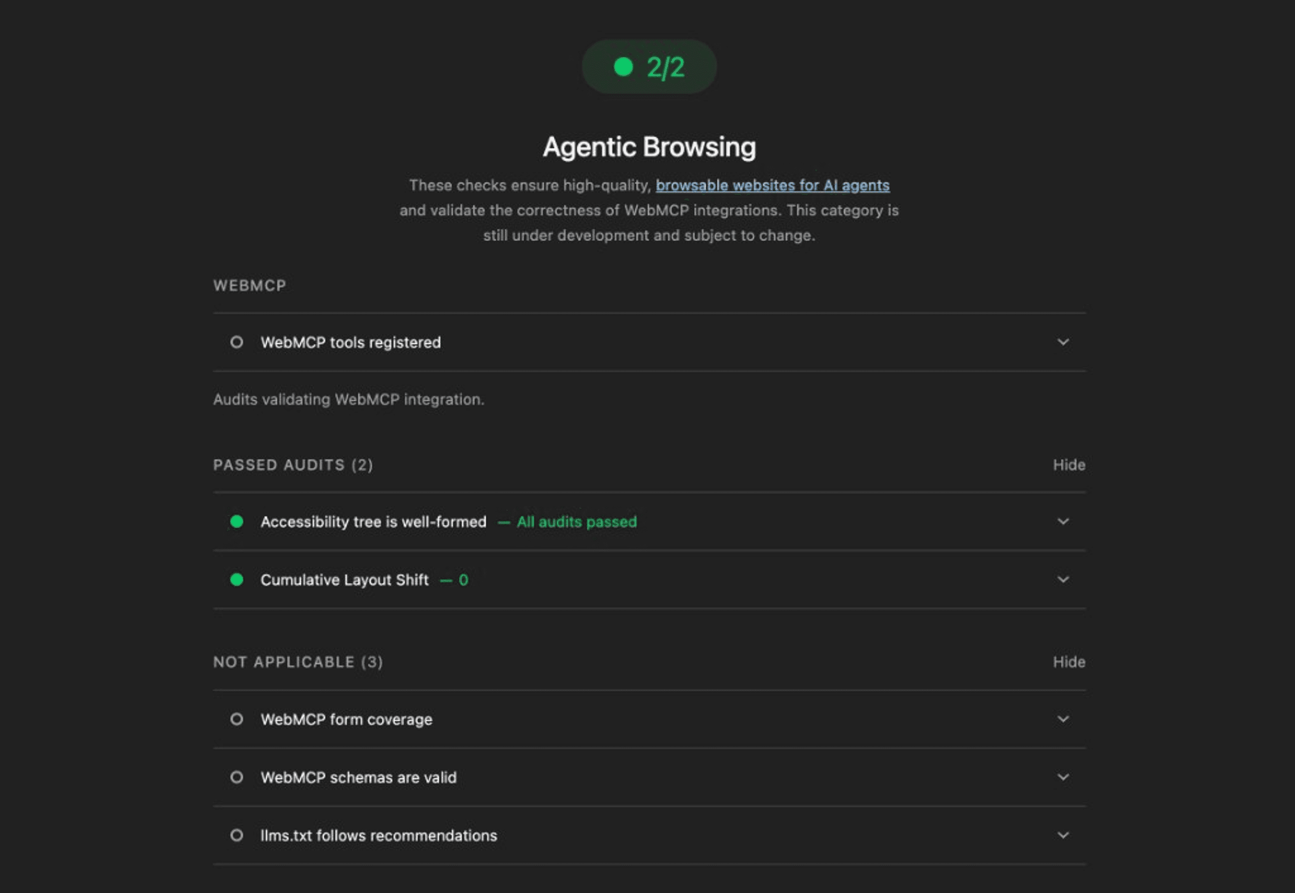 Is your site ready for AI agents? Lighthouse now has an answer