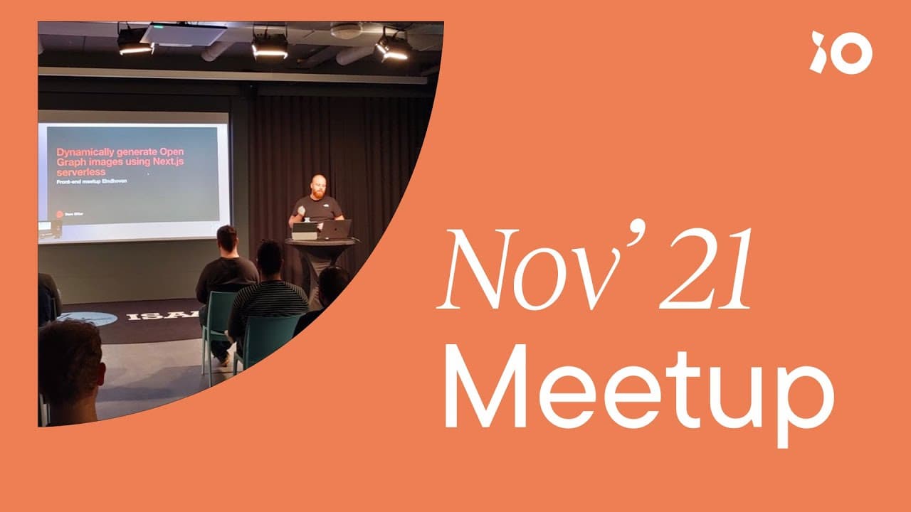 Front-end meetup - Campus Eindhoven - 11/11/2021